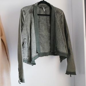 Free People Cropped Jacket